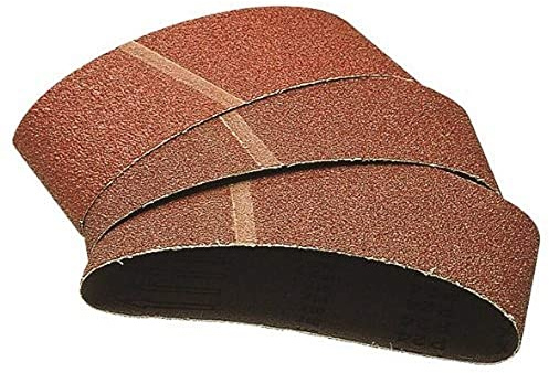 wolfcraft Fabric Sanding Belt Set 9 Pcs., for Wood/Metal I 1933100