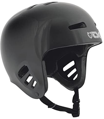 TSG Helm Dawn Solid Color Halbschalenhelm, Black, S/M