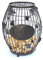 DanDiBo Korkensammler Weinfass 100128 Korkeneimer 37 cm Korken Tischmülleimer Fass Geschenk Weinliebhaber