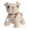 com-four® Türstopper - Schwerer Türhalter - süßes Hundedesign - Funktionelles Wohnaccessoire - Stopper für Fenster und Türen, optimal bei Durchzug (Hund Bella)