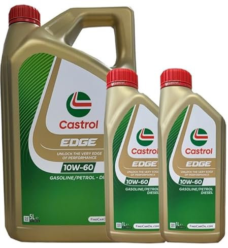 CASTROL EDGE Motoröl ÖL SUPERCAR TITANIUM 10W60 A3/B3 A3/B4 SN/CF - 7L 7 Liter