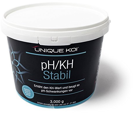 Unique Koi pH KH Stabil 3000 g für 60000 L Teichwasser stabilisiert den pH Wert