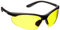 voltX 'CONSTRUCTOR' Occhiali di sicurezza Plano con certificazione CE EN166F/Occhiali da ciclismo (GIALLI) con trattamento anti appannamento