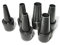 S&R Revolverlochzange Ersatz-Lochpfeifen Set 6-teilig in 2/2,5/3/3,5/4/4,5mm, für Leder-Bearbeitung, Gürtel, Textil, Werkzeug-Stahl, Zubehör
