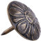 100pcs Antique Bronze Upholstery Nail Wood Decorative Tack Stud For Home Furniture Decor (Size : Type5-green Bronze)