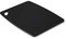 TopGourmet Schneidebrett Kitchen Schwarz, 29cm x 23cm x 0,6 cm