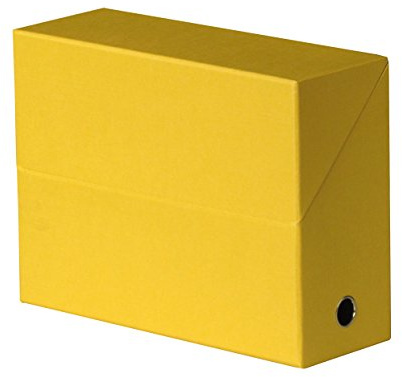Fast 100725569 Box, freistehend Rücken 9 cm gelb