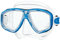 TUSA Freedom CEOS - Kleinvolumige Tauch- und Schorchelmaske, silicone transparent/ fishtail blau