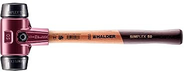 Percussione HALDER gomma, Simplex, 3002.050