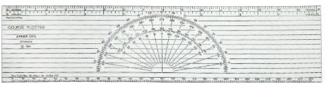 Linex Kursplotter/Kurslineal (Plotter, Course Plotter), 2815