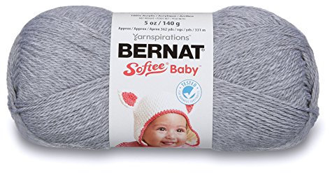 Spinrite Softee Baby Yarn - Solids-Flannel