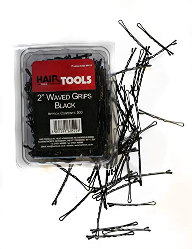 Hairtools 2 Waved Grips (500) Black