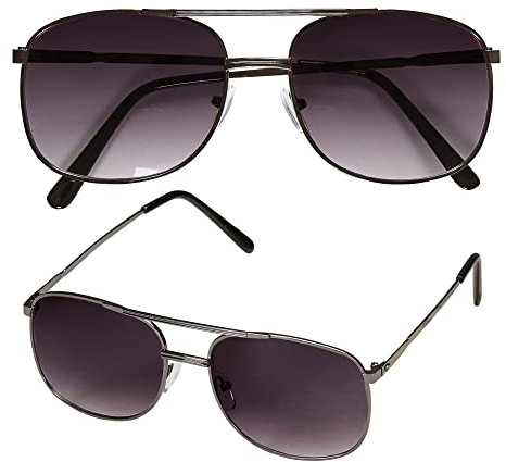 W WIDMANN MILANO Party Fashion 14392 - Brille 80er Jahre, Partybrille, Accessoire, Zubehör, Fasching, Karneval