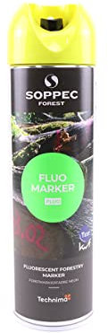 Soppec Fluo-Marker Forst-Markierspray in leucht-gelb