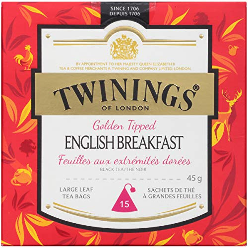 Geschenk-Box Sammlung 45G Twinings Tee - Golden Tipped Englisch Frühstück
