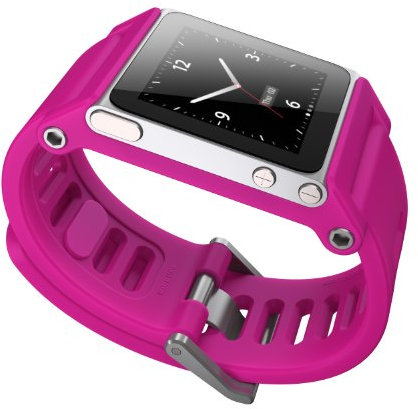 LunaTik Armband CMYK TikTok Pink iPod Nano (6G)