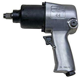 US PRO Air Impact Wrench Gun 1/2''Dr 660NM 486ft/lb Twin Hammer High Power