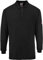 Portwest FR10 Flame Resistant Anti-Static Long Sleeve Polo Shirt Black, X-Large