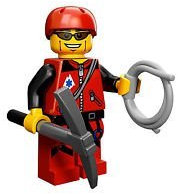 LEGO Minifigur aus Serie 11: Mountain Climber - Bergsteiger