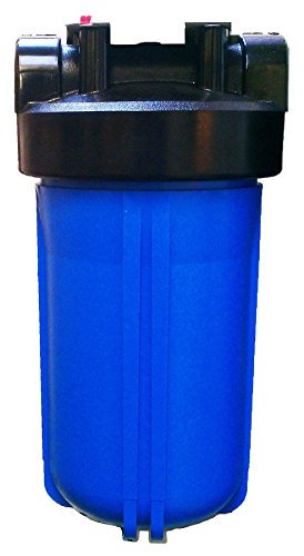 10 pouces BB Filtre à eau Boîtier avec ports BSP 1 pouce, jumbo grand bleu boîtier de filtre