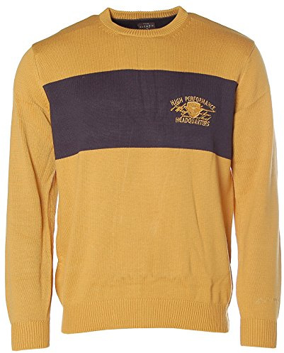 Kitaro Herren Rundhals Strick Pullover