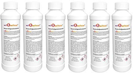 well2wellness® Saunaaufguss Set 'Klassik' mit hochwertigen 6 x 250 ml Flaschen