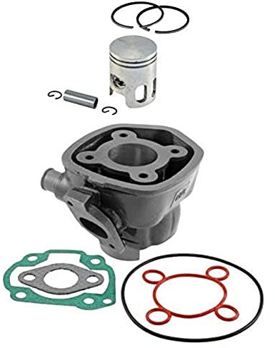 Juego De Cilindros Rms 50Cc para Minarelli Horizontal LC 10Mm Aerox, Nitro, Sr50, Jog RR