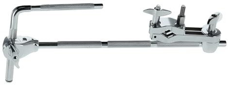 Gewa 805826 Soporte para Percusión, con Abrazadera, con Brazo, L-Rod, para Montar Cencerros, Blocks, Panderetas, Recambios/Accesorios para Bateria