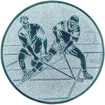 FABRIKSTORES GmbH Pokal Emblem Hockey - 50 mm/Silber