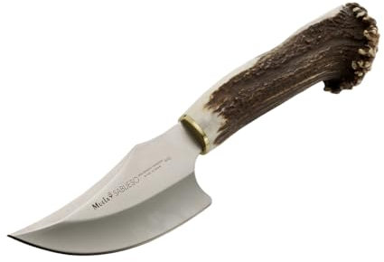 Muela CISABUESO Cuchillo a Lama Fissa,Unisex - Adulto, Marrón, un tamaño