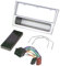 Baseline Connect Boîtier d'auto-radio pour Opel Corsa C, Combo, Omega C, Vectra B, Meriva ISO Gris métallisé