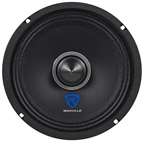 Rockville RXM64 6.5 150w 4 Ohm Mid-Bass Driver Car Audio Speaker Mid-Range