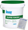 Knauf Super Finish 20kg - Allzweckspachtelmasse - Spachtelmaterial im Set inkl. 1 St. DEWEPRO® Single Scrubs