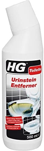 HG (11,9€/L) Toilette Urinstein Entferner 500 ml Urin Stein Reiniger