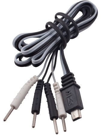 TensCare Dual Lead Wire for ORIGINAL itouch Plus, itouch Easy and Boots, L-IT (metal connector) (Eligible for VAT relief in the UK) | Replacement dual lead wire for original iTouch Plus, iTouch Easy and compatible Boots units using a metal connector