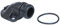 URO Parts 037121121A Thermostatgehäuseabdeckung, O-Ringe inkl