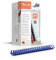 Peach Plastikbinderücken A4 - 44mm - 440 Blatt - 50 Stück - blau - PB444-04