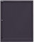 BISLEY Rollladenschrank EuroTambour, 2 Fachböden, 2,5 OH, Metall, 5633 Rollladen/Korpus Schwarz, 43 x 80 x 103 cm