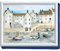 Creative Tops “Cornish Harbour” Lap Tray with Cushion, Bean Bag Cushioned, 44 x 34cm