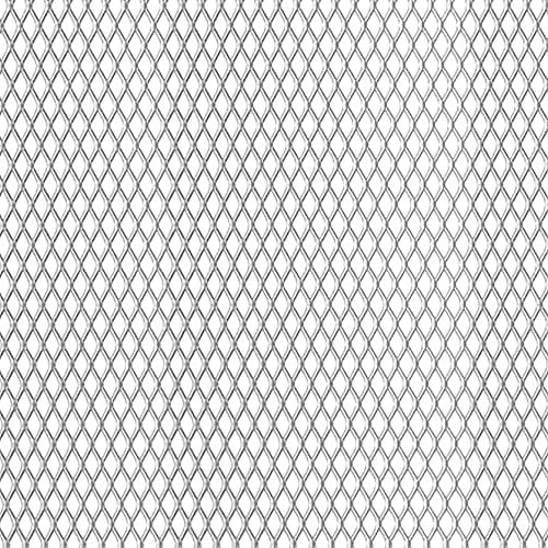 Alberts 467401 Chapa de metal desplegado, Acero, 120 x 1000 x 2,8 mm