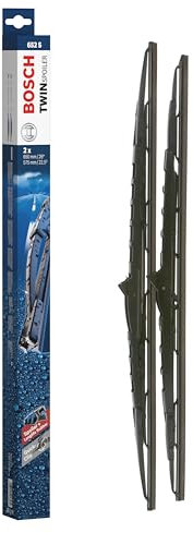Bosch Scheibenwischer Twin Spoiler 652S, Länge: 650mm/575mm – Set für Frontscheibe