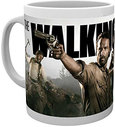 empireposter - Walking Dead, The - Banner - Größe (cm), ca. Ø8,5 H9,5cm - Lizenz Tassen, NEU - Beschreibung: - TV-Zombie-Horror-Serie – Panorama – Keramik Tasse, weiß, bedruckt, Fassungsvermögen 320 ml, offiziell lizenziert, spülmaschinen- und mikrowellenfest -