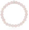 Thomas Sabo Women Charm Bracelet Freshwater Pearl Rose Quartz Charm Club 925 Sterling Silver X0222-469-9