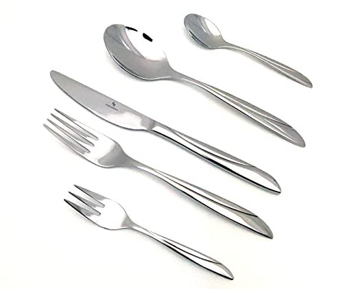 Schillerbach Rio Besteckset 30 teilig Edelstahl 18/10 Besteck für 6 Personen, rostfrei