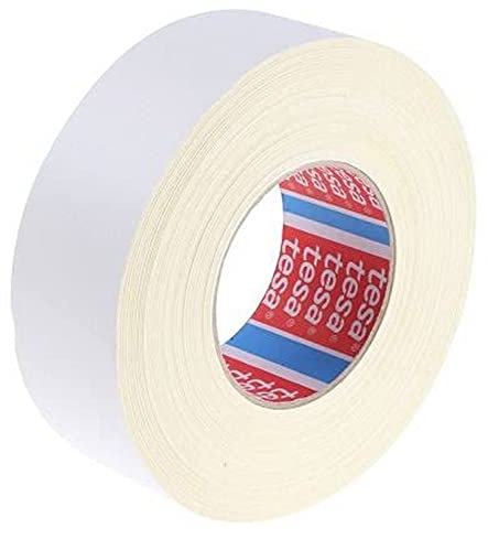 Tesa 4651-509-00 4651, 19 mm x 50 m Gewebeband Premium 50mx19mm in weiß