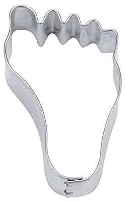 Städter Fuß 6 cm Ausstechform aus Weißblech