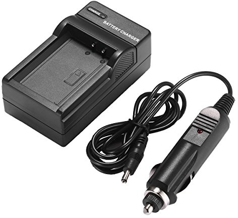 Amsahr Digital Replacement Mini Battery Travel Charger for Casio Exilim EX-V7, NP50 Camera