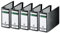 Leitz Qualitäts-Ordner 180° A6 quer, 5er Pack, Schwarz, 80 mm Rücken, A6-Querformat, Einband aus Hartpappe, 10780000