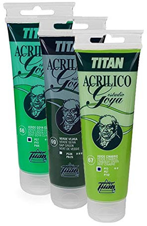 ACRÍLICO GOYA ESTUDIO VERDE GOYA CLARO 125 ML Nº 66