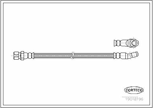 Corteco 19018196 Bremsschlauch